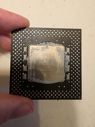 CPU Intel pentium MMX 166mhz vintage
