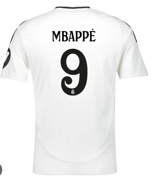 Camiseta Mbappé Real Madrid
