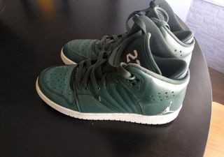 Tênis Jordan 1 flight 4 premium Verde Escuros