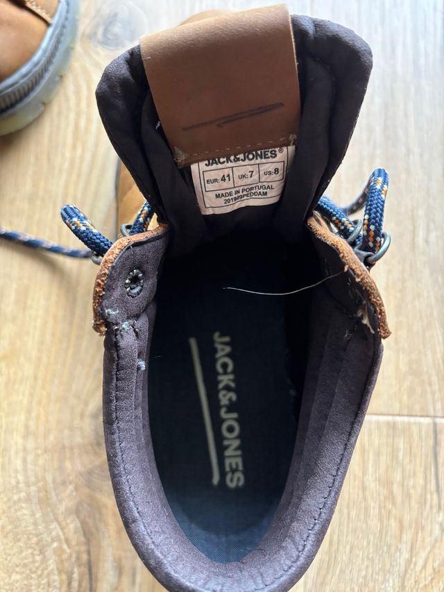 Bota marron jack jones 41 .