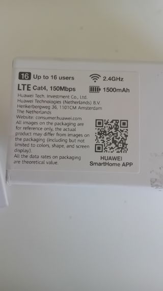 Módem Huawei 4G LTE 150M