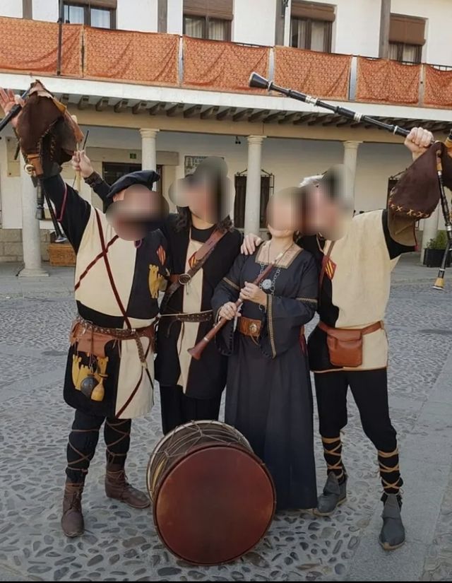 Casaca medieval-recreación hombre