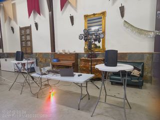 Alquiler Iluminación Fiestas