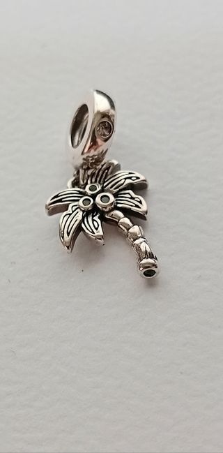 Charm plata palmera