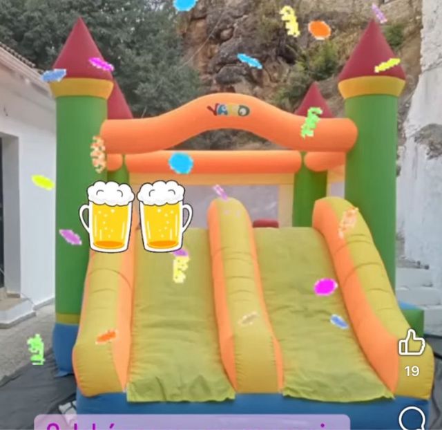 Castillo hinchable infantil