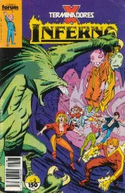 4 cómics de Inferno (Cómics Forum) 1, 2, 12, 13