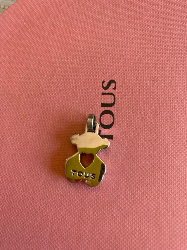 Colgante corazon tous plata ley