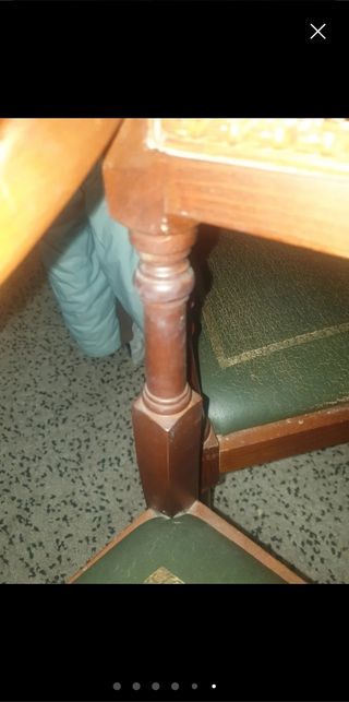 Butaca Madera - Ratán - Piel