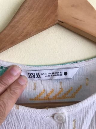 Blusa boho Zara nueva