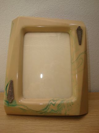 Portafoto vintage marmorizzato - anno 80-90 - H. c