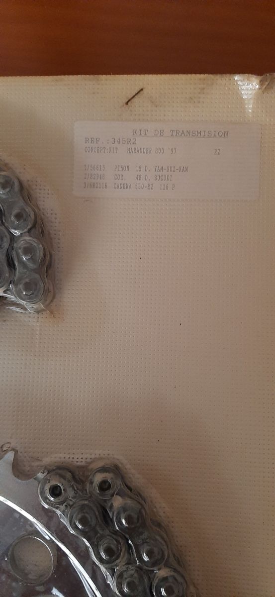 KIT TRANSMISIÓN SUZUKI MARAUDER 800.