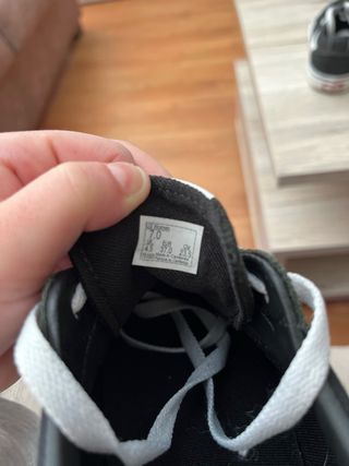 Zapatillas Vans Old Skool negro puro blanco