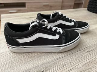 Zapatillas Vans Old Skool negro puro blanco