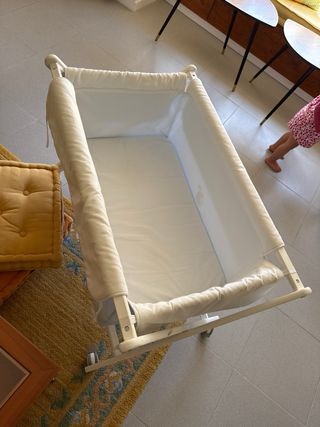 Minicuna bebé - blanca - bonjourbébé