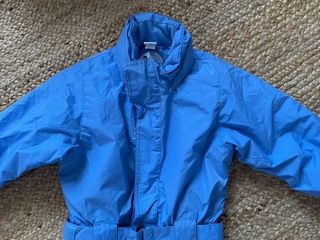 Mono esquí niño azul