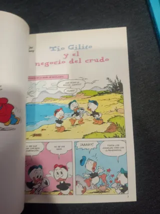 Disney Serie oro. Números 3 ,6 al 9 y 24.