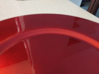 Vassoio rosso - Plastica