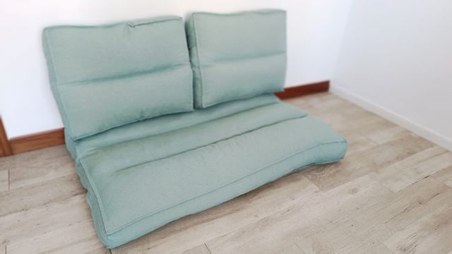 Cojines palet Leroy Merlin a juego