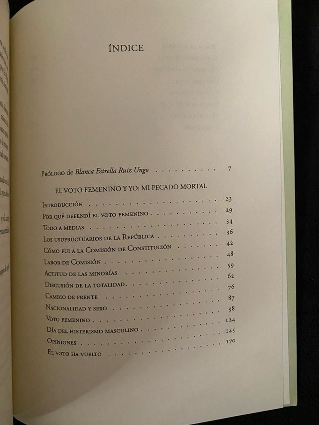El voto femenino y yo: mi pecado mortal (Biblio...