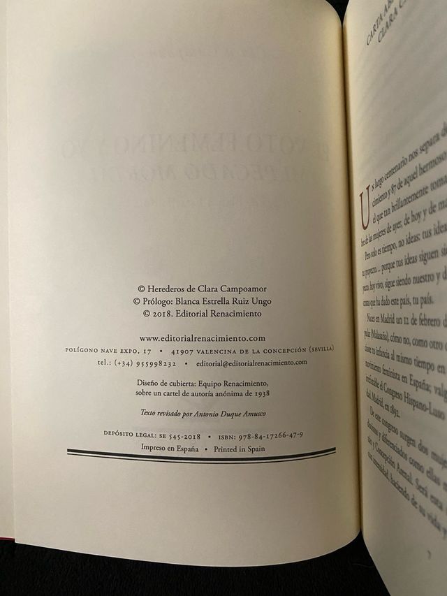 El voto femenino y yo: mi pecado mortal (Biblio...