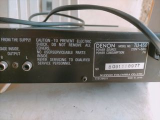 radio denon TU-450