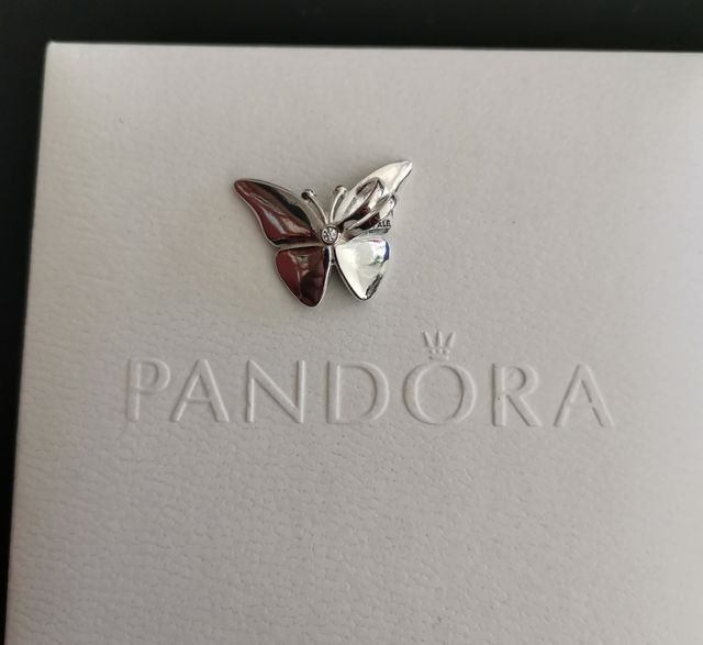 Charm Pandora Borboleta Azul