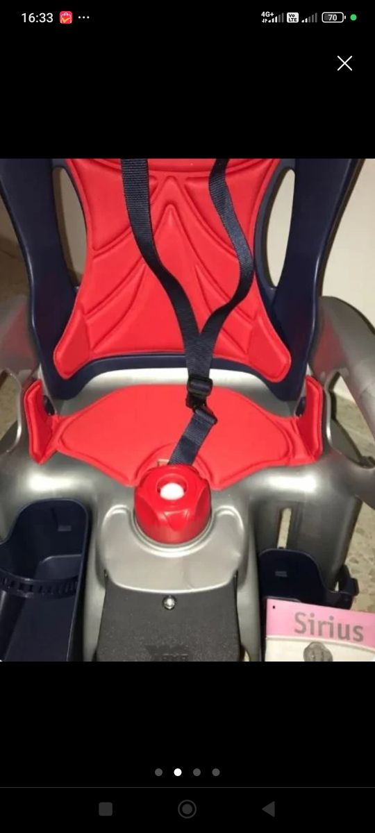 Silla bici Sirius Ok Baby