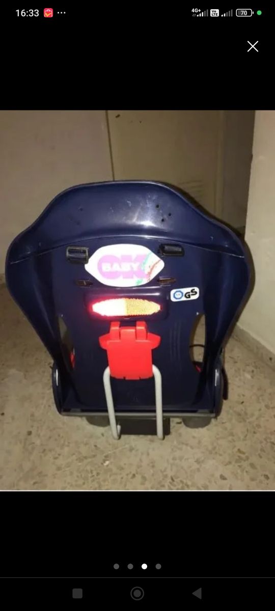 Silla bici Sirius Ok Baby