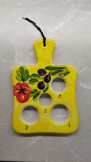 Sottopentola in ceramica artigianale