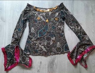 Blusa de Zingara fiestas Moros