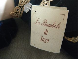 BAMBOLA BISCOTTO IN PORCELLANA ITALIANA DEGLI ANNI '90