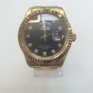 Reloj Pulsera Caballero Lotus 18857 Dorado