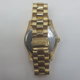 Reloj Pulsera Caballero Lotus 18857 Dorado