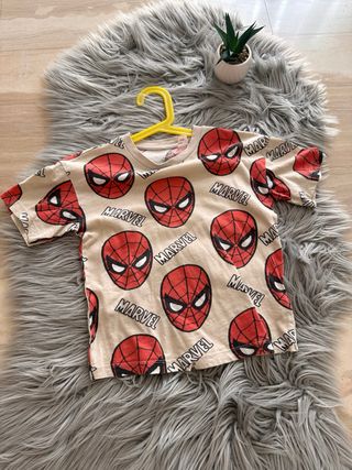 Camiseta Spiderman niño