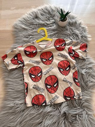 Camiseta Spiderman niño