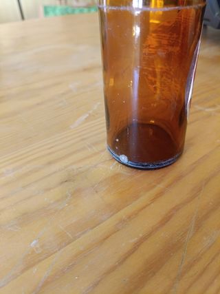 Botellín Cruzcampo vintage