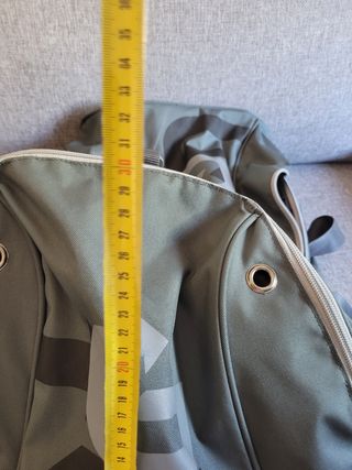 Bolsa deporte gris