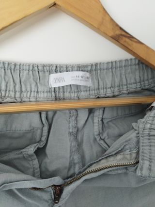 Pantalón Zara Gris - Talla 11_12