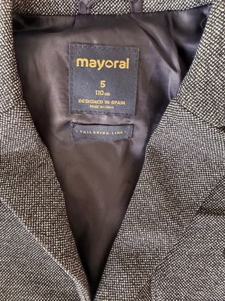 Americana niño Mayoral - 5 años