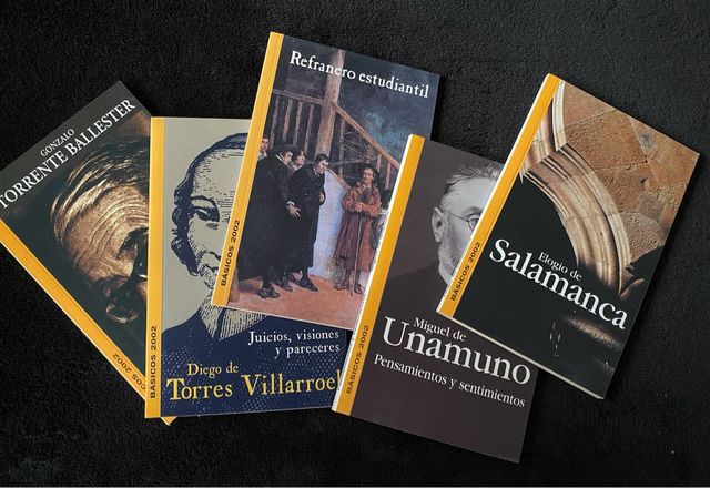 Libros clásicos: 5 libros Salamanca 2002