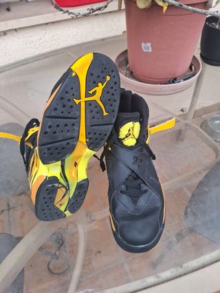Nike Air Jordan retro 8 Black & Yellow
