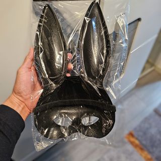 Disfraz Conejita Máscara Vestido Corto Adulto M