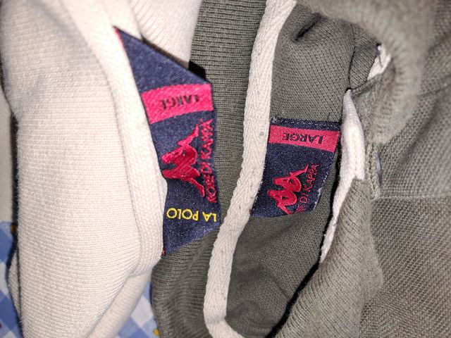 2 Polo Kappa a maniche corte