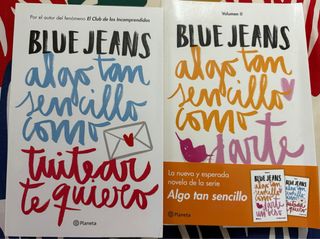 Algo tan sencillo como tuitear te quiero blue jean