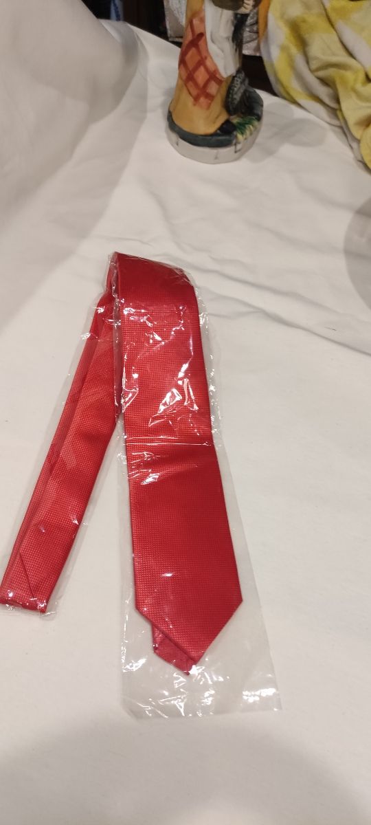 Cravatta rossa Lucio Lamberti, hand made