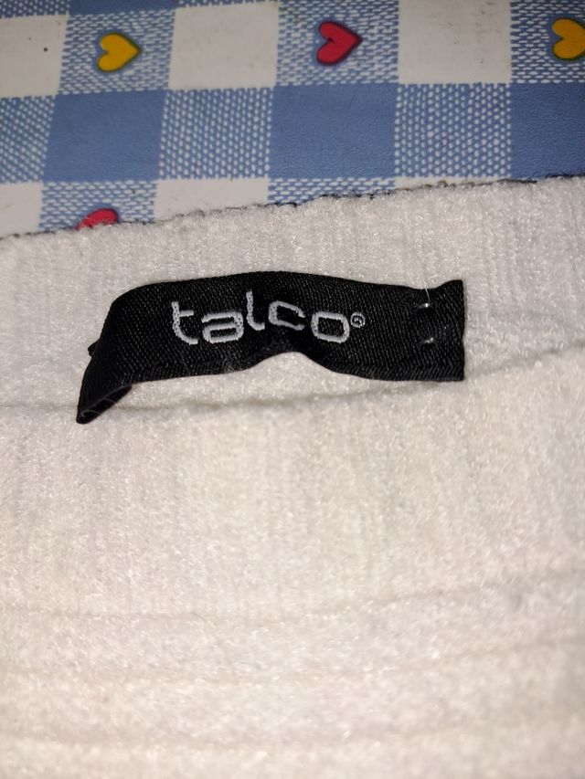 Maglia Talco bianca a maniche lunghe