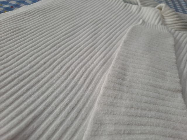 Maglia Talco bianca a maniche lunghe