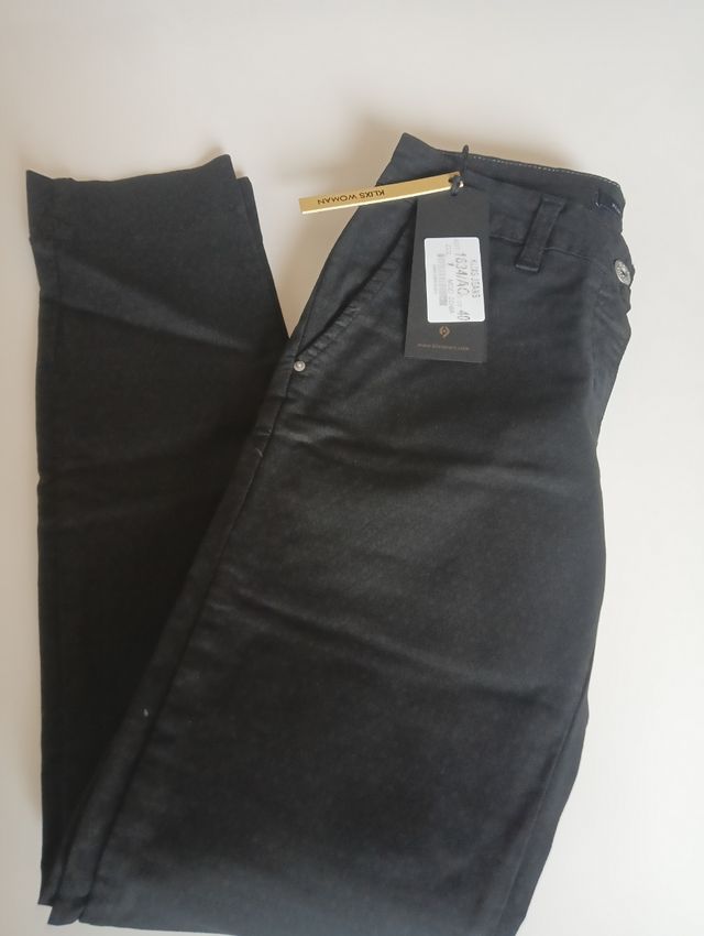 Pantaloni neri tg 40 ( italiana ) klixs jeans