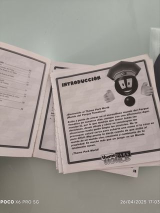 Theme Park World PS1 - PSX Playstation