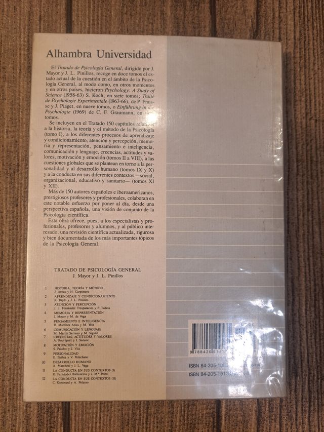 Creencias,actitudes y valores. Tratado psicología